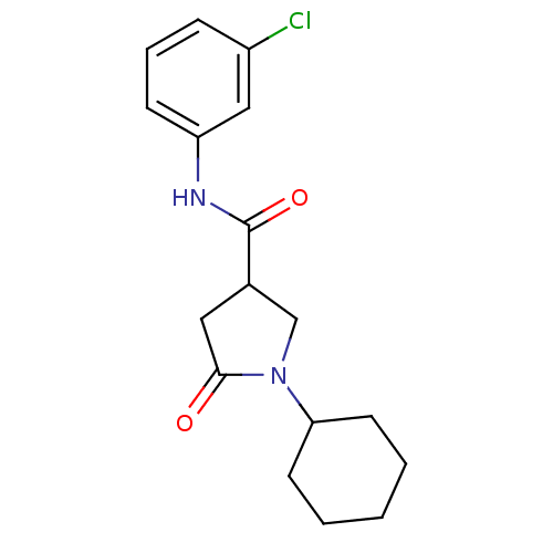 Chemical structure of BindingDB Monomer ID 15653