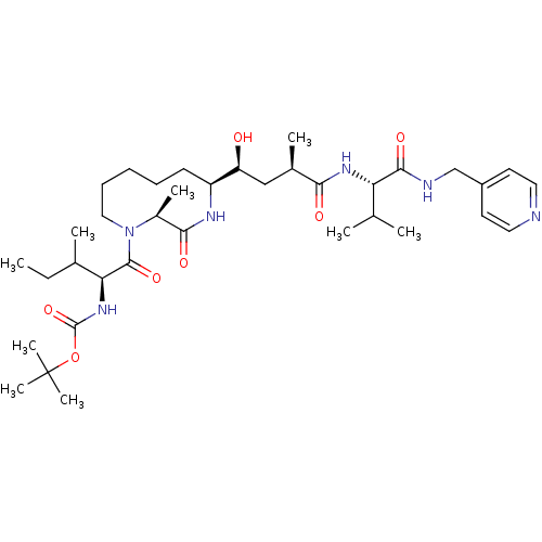 Chemical structure of BindingDB Monomer ID 15805