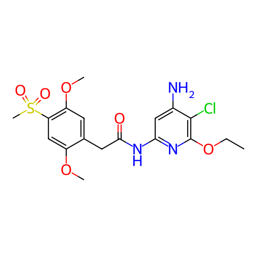 Chemical structure of BindingDB Monomer ID 15976