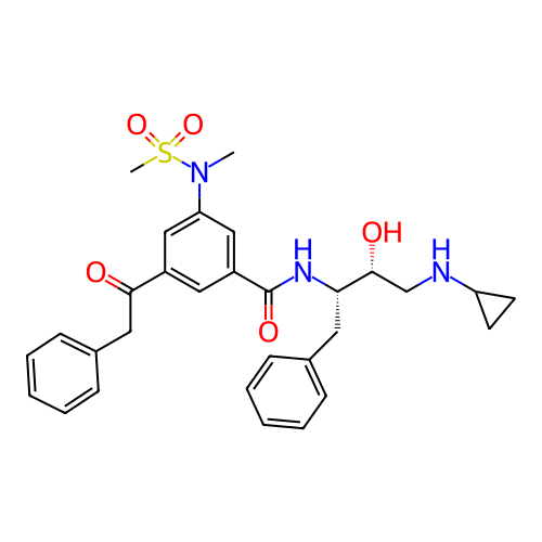 Chemical structure of BindingDB Monomer ID 16022