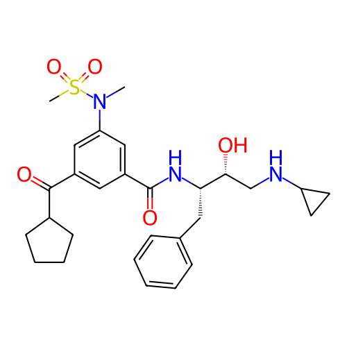 Chemical structure of BindingDB Monomer ID 16030