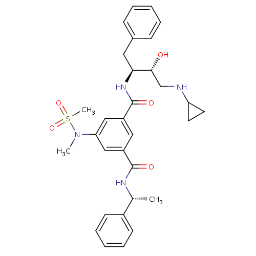 Chemical structure of BindingDB Monomer ID 16034