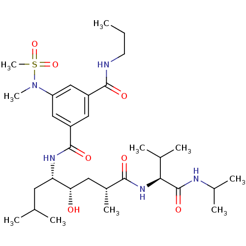 Chemical structure of BindingDB Monomer ID 16256