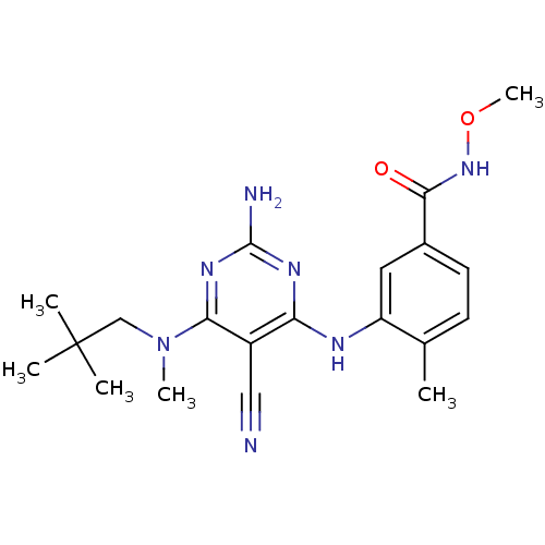 Chemical structure of BindingDB Monomer ID 16319