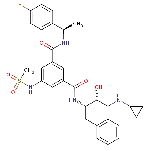 Chemical structure of BindingDB Monomer ID 16408