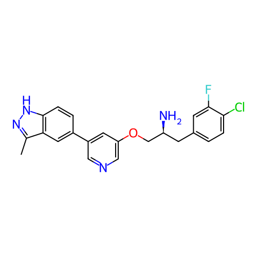 Chemical structure of BindingDB Monomer ID 16550