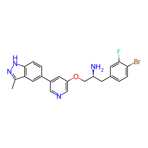 Chemical structure of BindingDB Monomer ID 16555
