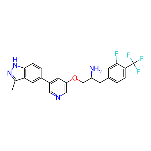 Chemical structure of BindingDB Monomer ID 16570