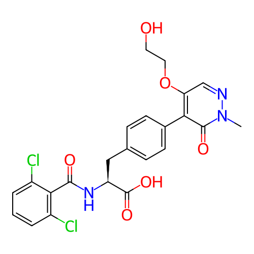 Chemical structure of BindingDB Monomer ID 16817