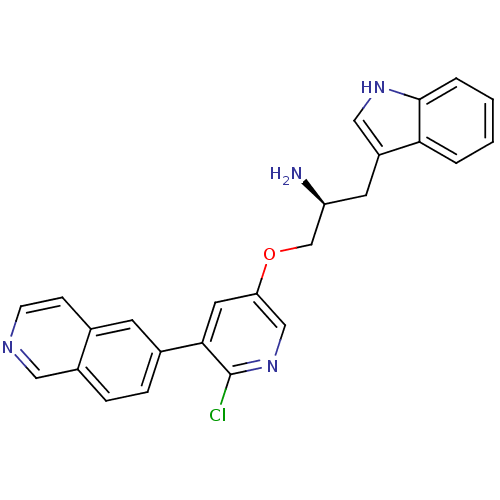 Chemical structure of BindingDB Monomer ID 16954