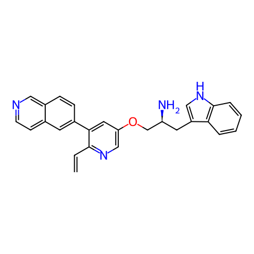 Chemical structure of BindingDB Monomer ID 16956