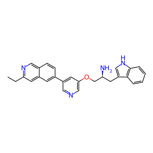 Chemical structure of BindingDB Monomer ID 16971