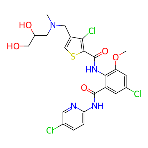 Chemical structure of BindingDB Monomer ID 17102