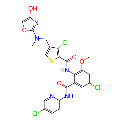 Chemical structure of BindingDB Monomer ID 17119