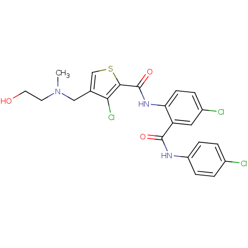 Chemical structure of BindingDB Monomer ID 17252