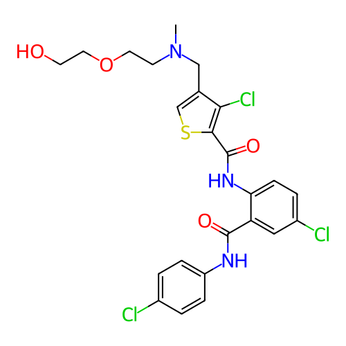 Chemical structure of BindingDB Monomer ID 17255