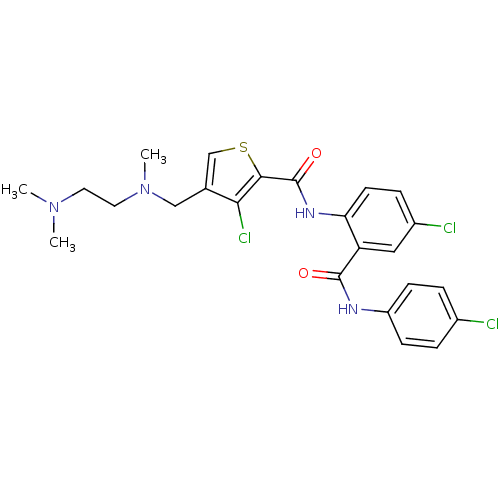 Chemical structure of BindingDB Monomer ID 17256