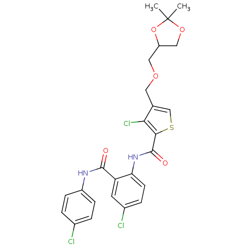 Chemical structure of BindingDB Monomer ID 17274