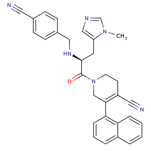 Chemical structure of BindingDB Monomer ID 17334