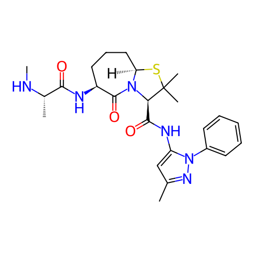 Chemical structure of BindingDB Monomer ID 17345