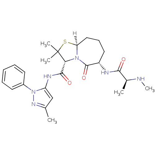 Chemical structure of BindingDB Monomer ID 17346