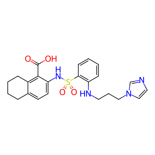Chemical structure of BindingDB Monomer ID 17505