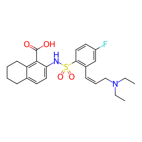 Chemical structure of BindingDB Monomer ID 17560