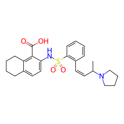 Chemical structure of BindingDB Monomer ID 17563
