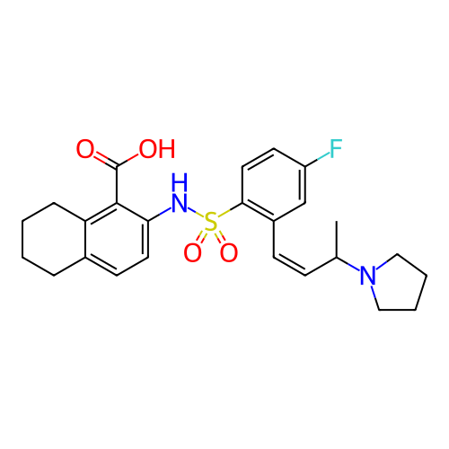 Chemical structure of BindingDB Monomer ID 17564
