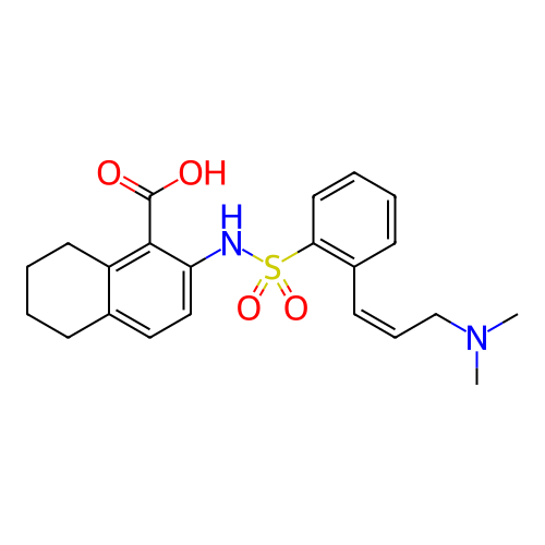 Chemical structure of BindingDB Monomer ID 17571
