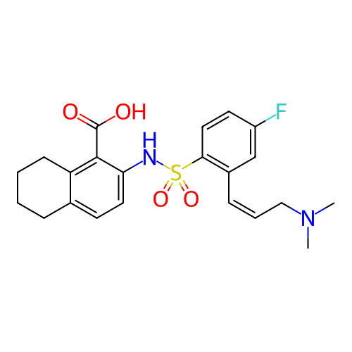 Chemical structure of BindingDB Monomer ID 17572