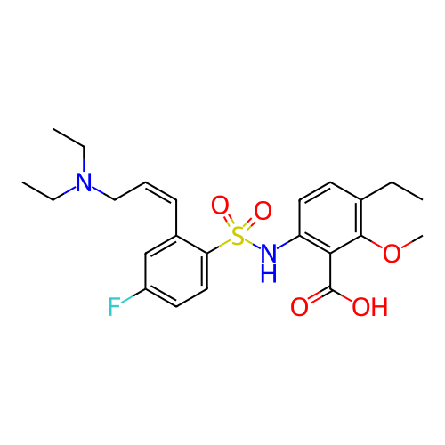 Chemical structure of BindingDB Monomer ID 17633