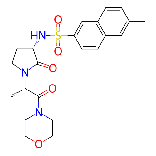 Chemical structure of BindingDB Monomer ID 17644