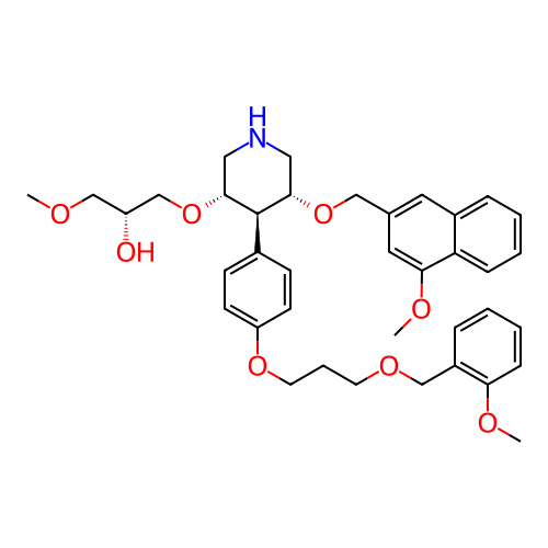 Chemical structure of BindingDB Monomer ID 18012