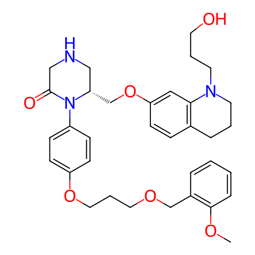 Chemical structure of BindingDB Monomer ID 18029