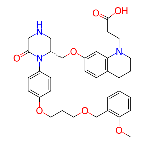 Chemical structure of BindingDB Monomer ID 18030