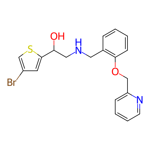 Chemical structure of BindingDB Monomer ID 18100