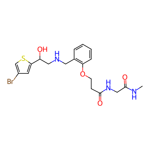Chemical structure of BindingDB Monomer ID 18109