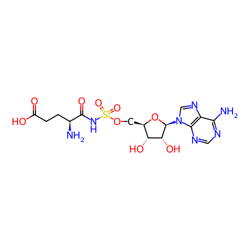 Chemical structure of BindingDB Monomer ID 18122