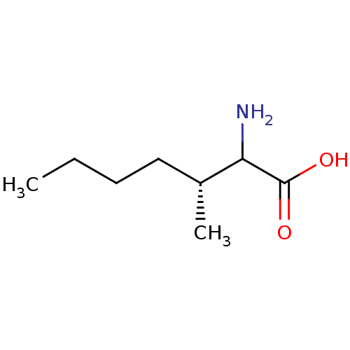 Chemical structure of BindingDB Monomer ID 18156