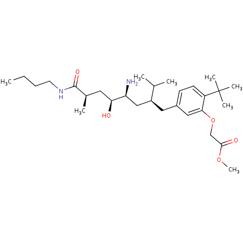 Chemical structure of BindingDB Monomer ID 18269