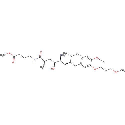 Chemical structure of BindingDB Monomer ID 18304