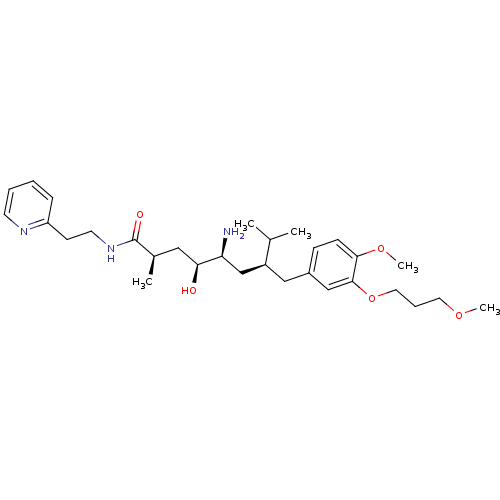 Chemical structure of BindingDB Monomer ID 18317