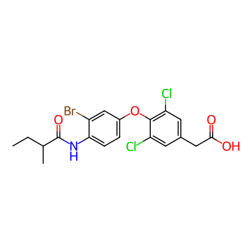 Chemical structure of BindingDB Monomer ID 18916