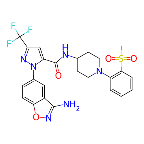 Chemical structure of BindingDB Monomer ID 19029