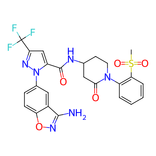 Chemical structure of BindingDB Monomer ID 19030