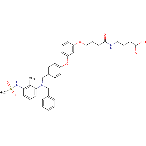 Chemical structure of BindingDB Monomer ID 19234