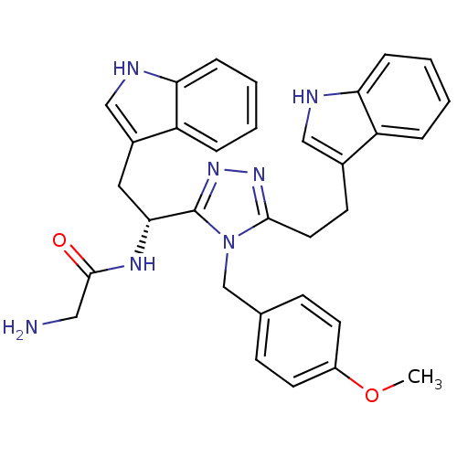 Chemical structure of BindingDB Monomer ID 19295
