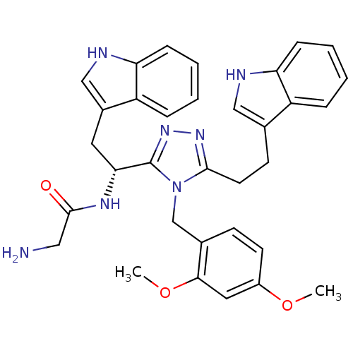 Chemical structure of BindingDB Monomer ID 19297