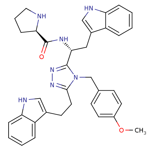 Chemical structure of BindingDB Monomer ID 19309